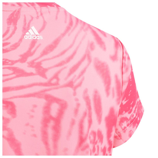Adidas Παιδική κοντομάνικη μπλούζα Sport Icons Animal Print Tee